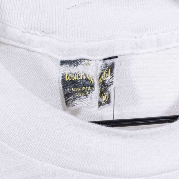 The Palm Beaches Florida Flamingo T-Shirt Small VTG 80s Iron On Preppy Surf - Picture 8 of 10